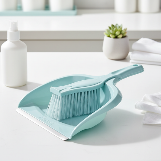 Flower Dustpan Set