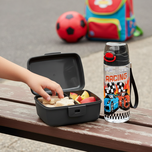 Schooly Bottle Lunch Box Set